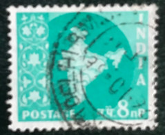 Inde - India - C13/16 - (°)used - 1958 - Michel 291 - Landkaarten - Oblitérés