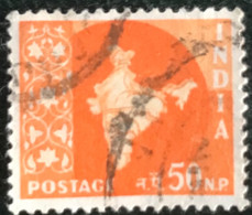 Inde - India - C13/16 - (°)used - 1958 - Michel 297 - Landkaarten - Oblitérés