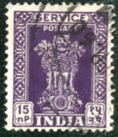 Inde - India - C13/16 - (°)used - 1958 - Michel 148 - Asoka Pilaar - Dienstzegels