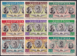 ALBANIA 1948-52 - MNH - Government In Exile Issues - Roosevelt, Kastrioti, Churchill - Albanien