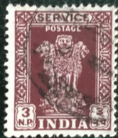 Inde - India - C13/16 - (°)used - 1957 - Michel 133 - Asoka Pilaar - Dienstzegels