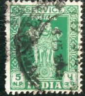 Inde - India - C13/16 - (°)used - 1958 - Michel 144 - Asoka Pilaar - Dienstzegels