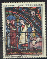 FR VAR 13 - FRANCE N° 1399 L Obl. Variété Colonne Centrale Brisée - Used Stamps