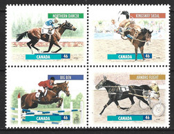 CANADA. N°1663-6 De 1999. Sports équestres. - Jumping