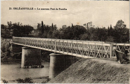 CPA AK ORLEANSVILLE Le Nouveau Pont De Ponteba ALGERIE (1188900) - Chlef (Orléansville)