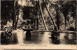 CPA AK ORLEANSVILLE Le Jardin Public ALGERIE (1188914) - Chlef (Orléansville)
