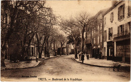 CPA TRETS Boulevard De La Republique (1290269) - Trets