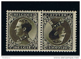 LEOPOLD III - KOPSTAAND/TETE BECHE - COB : KP16/TB16 - 1934*** - Tête-bêche [KP] & Interpanneaux [KT]