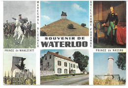 BR2068 Souvenir De Waterloo Viaggiata 1965 Verso Roma - Waterloo