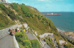 THE ZIG-ZAG PATH, BOURNEMOUTH, DORSET, ENGLAND. UNUSED POSTCARD   Ty9 - Bournemouth (from 1972)