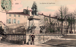 CPA DALBI - La Statur De Lapérouse. - Albi