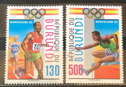 Burundi, 1992, Mi 1762/63 (MNH) - Unused Stamps