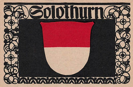 Die Schweizer Wappen Entwurf Von Paul Hosch & Hans Melching, Solothurn Soleure - Soleure