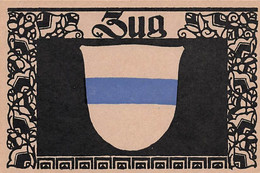 Die Schweizer Wappen Entwurf Von Paul Hosch & Hans Melching, Zug - Zoug