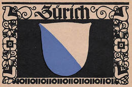 Die Schweizer Wappen Entwurf Von Paul Hosch & Hans Melching, Zürich Zurich - Altri & Non Classificati