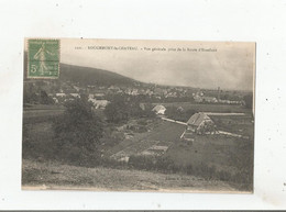 ROUGEMONT LE CHATEAU (90) 1221 VUE GENERALE PRISE DE LA ROUTE D'ETUEFFONT 1918 - Rougemont-le-Château