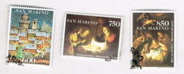 SAN MARINO - UN  1398.1400 - 1993  NATALE (COMPLET SET OF 3)   -  USED° - Used Stamps