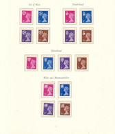 Regno Unito - Emissioni Regionali: Isola Di Man, Galles, Scozia, Irlanda Del Nord  1970/1980 ** MNH - Unclassified