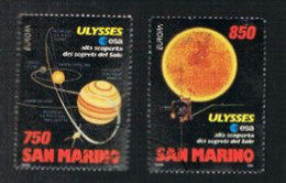 SAN MARINO - UN  1423.1424 - 1994 EUROPA: LE SCOPERTE   (COMPLET SET OF 2)   -  USED° - Usados