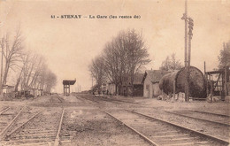 CPA  Stenay - La Gare - Les Restes De - Apres Guerre - Estaciones Sin Trenes