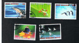 SAN MARINO - UN  1489.1493  - 1996  MONDO NATURA (COMPLET SET OF 5)  -  USED° - Oblitérés