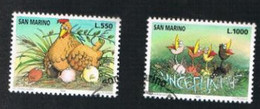 SAN MARINO - UN  1523.1524  - 1996  UNICEF (COMPLET SET OF 2)  -  USED° - Used Stamps