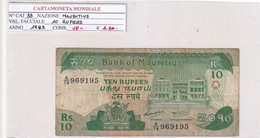 MAURITIUS 10 RUPEES 1985 P. 35 - Maurice