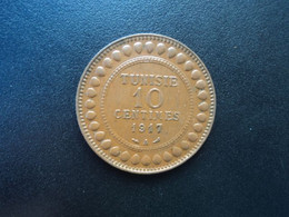 TUNISIE : 10 CENTIMES   1917 A / 1336    G.106 / KM 236    SUP - Tunisie