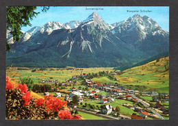 Autriche - LERMOOS In Tirol - Mit Sonnenspitze, Und Wampeter-Schrofen (n° AF. 34781)belle Vue Aérienne, Chemin De Fer - Lermoos