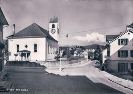 Rüti ZH, Une Rue Et L'Eglise (27096) 10x15 - Rüti