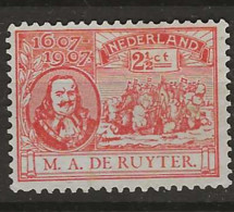 1907 MNG/(*) Nederland NVPH 99 - Nuevos