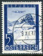AUSTRIA 1947 Airmail: Views 5 S. Used.  Michel 827 - Used Stamps