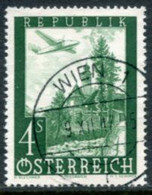 AUSTRIA 1947 Airmail: Views 4 S. Used.  Michel 826 - Used Stamps