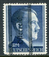 AUSTRIA 1945 Graz Overprint 16½ Mm On 5 RM MNH / **.  Michel 696 II A (no Signature Or Certificate) - Nuevos