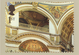 Great Britain 2008 PHQ Card Sc 2580a 1st Ceiling St. Paul's Cathedral - PHQ-Cards