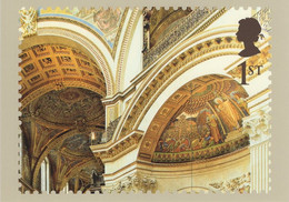 Great Britain 2008 PHQ Card Sc 2580b 1st Ceiling St. Paul's Cathedral - PHQ-Cards