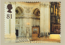 Great Britain 2008 PHQ Card Sc 2580c 81p Floor, Statue St. Paul's Cathedral - Carte PHQ