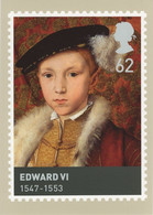 Great Britain 2009 PHQ Card Sc 2655 62p Edward VI - PHQ Cards