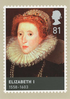 Great Britain 2009 PHQ Card Sc 2658 81p Elizabeth I - PHQ Cards