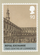 Great Britain 2009 PHQ Card Sc 2659d 90p Royal Exchange 1565 Centre Of Commerce - PHQ-Cards