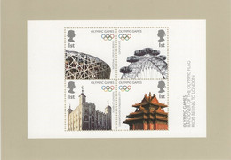 Great Britain 2008 PHQ Card Sc 2593 Olympic Games, Beijing, London - PHQ Karten