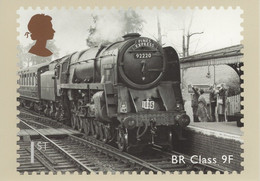 Great Britain 2010 PHQ Card Sc 2828 1st BR Class 9F Locomotive - PHQ Karten