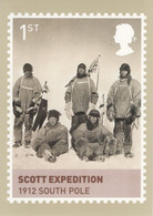 Great Britain 2012 PHQ Card Sc 2995a 1st Scott Expedition 1912 South Pole - Tarjetas PHQ