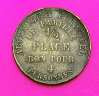 Jeton De Magie Comte Theatre Ventiloquie Magic Token - Monétaires / De Nécessité