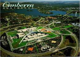 (4 M 50) Australia  - ACT - City Of Canberra (New Parliament House - Outside From The Air) - Canberra (ACT)