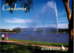 (4 M 50) Australia  - ACT - City Of Canberra (Captain Cook Water Jet & National Library) - Canberra (ACT)