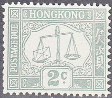 HONG KONG  SCOTT NO J6  MNH  YEAR  1938 - Segnatasse