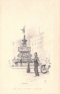 CPA Thème - Illustration - Piccadilly Circus - Judges Ltd. Hastings - Fontaine - Agent - Voiture - Animée - Ohne Zuordnung