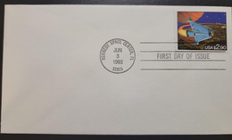 O) 1993 UNITED STATES - USA. KENNEDY SPACE  CENTER, FDC XF - 1991-2000