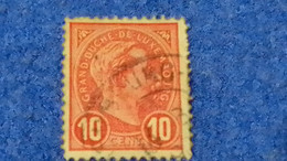 LÜKSEMBURG-1852-1916- GRAND DÜKE ADOLF 10C.DAMGALI - 1895 Adolphe Right-hand Side